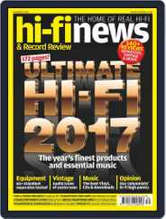 Hi Fi News (Digital) Subscription                    October 20th, 2017 Issue