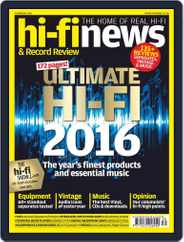 Hi Fi News (Digital) Subscription                    October 1st, 2016 Issue