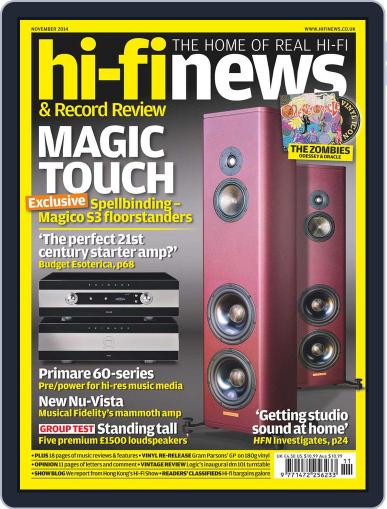 Hi Fi News September 11th, 2014 Digital Back Issue Cover
