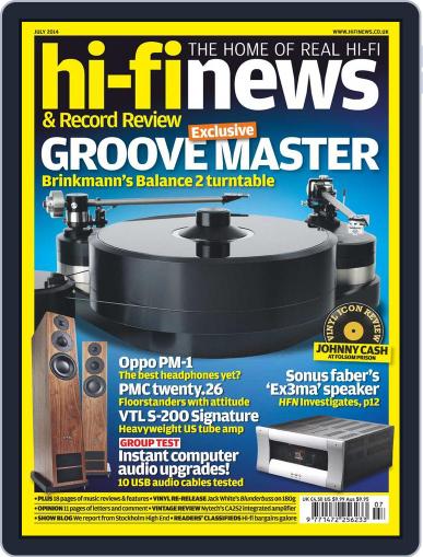 Hi Fi News May 22nd, 2014 Digital Back Issue Cover