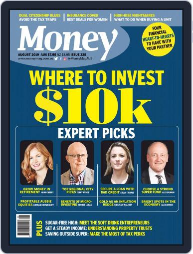 Money Australia August 1st, 2019 Digital Back Issue Cover