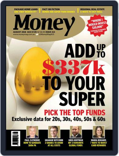 Money Australia August 1st, 2018 Digital Back Issue Cover