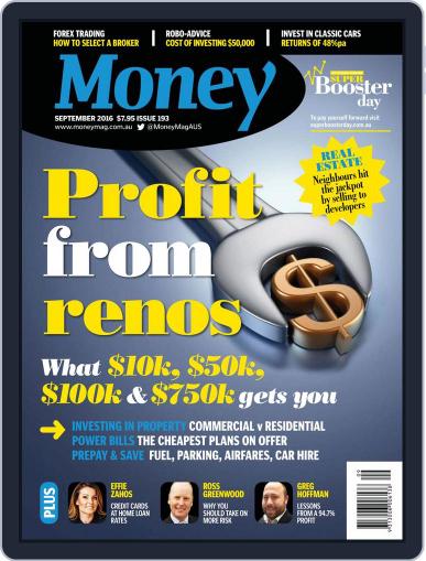 Money Australia September 1st, 2016 Digital Back Issue Cover