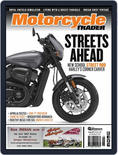 Motorcycle Trader June 1st, 2017 Digital Back Issue Cover