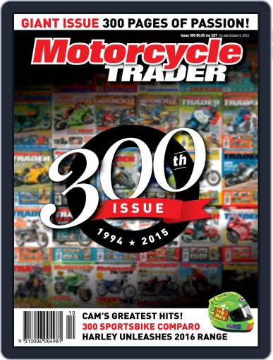Motorcycle Trader October 8th, 2015 Digital Back Issue Cover
