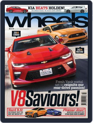Wheels March 1st, 2018 Digital Back Issue Cover