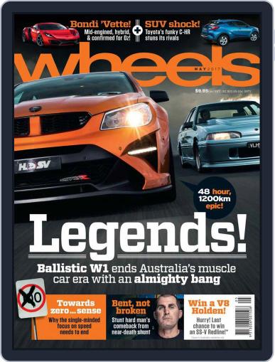Wheels May 1st, 2017 Digital Back Issue Cover