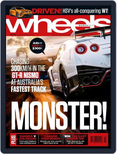 Wheels March 1st, 2017 Digital Back Issue Cover