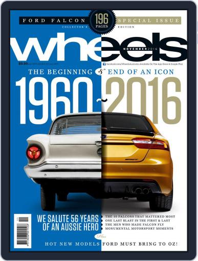 Wheels November 1st, 2016 Digital Back Issue Cover