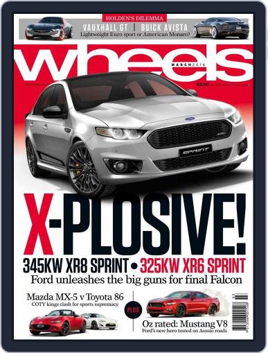 Wheels February 17th, 2016 Digital Back Issue Cover