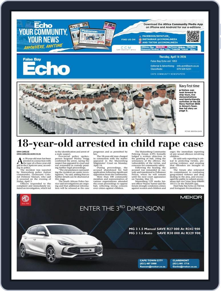 False Bay Echo (Digital) Subscription