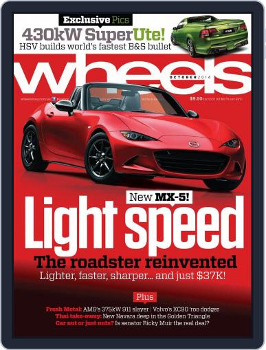 Wheels September 17th, 2014 Digital Back Issue Cover