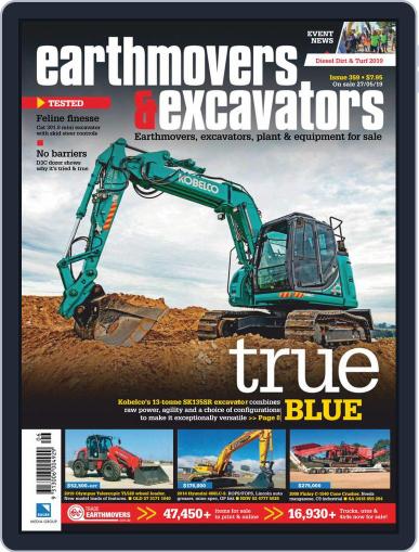 Earthmovers & Excavators July 1st, 2019 Digital Back Issue Cover