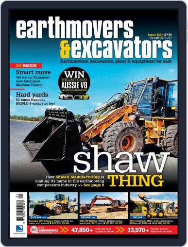 Earthmovers & Excavators February 1st, 2017 Digital Back Issue Cover