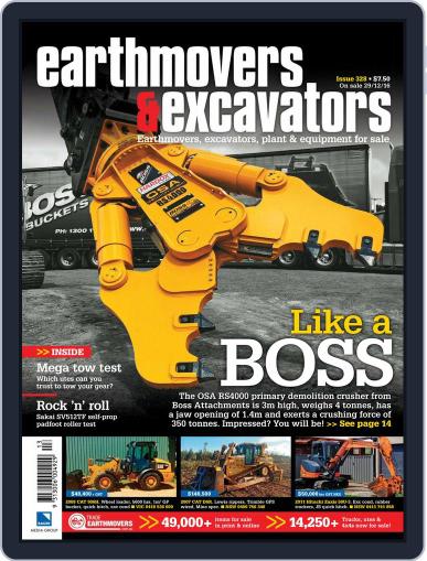 Earthmovers & Excavators January 1st, 2017 Digital Back Issue Cover