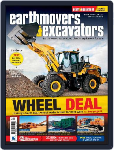 Earthmovers & Excavators March 20th, 2016 Digital Back Issue Cover