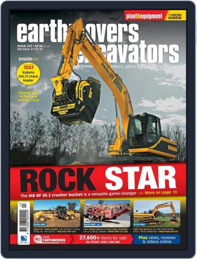 Earthmovers & Excavators December 21st, 2015 Digital Back Issue Cover