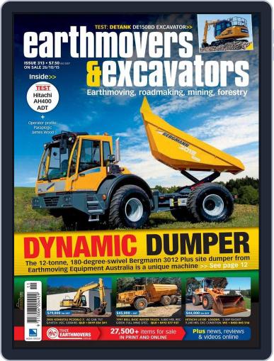 Earthmovers & Excavators October 26th, 2015 Digital Back Issue Cover
