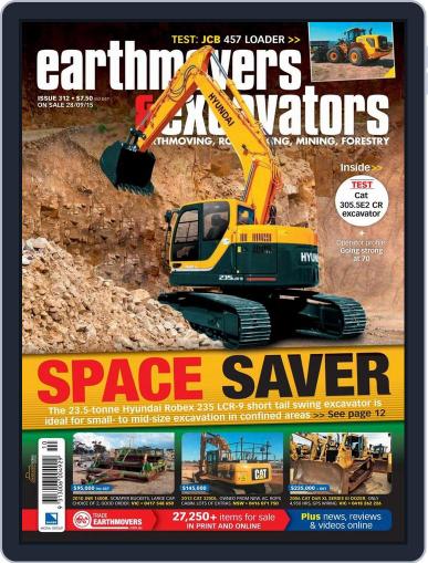Earthmovers & Excavators September 27th, 2015 Digital Back Issue Cover