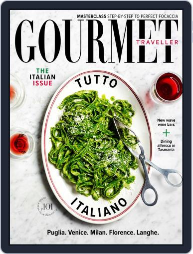 Gourmet Traveller March 1st, 2020 Digital Back Issue Cover