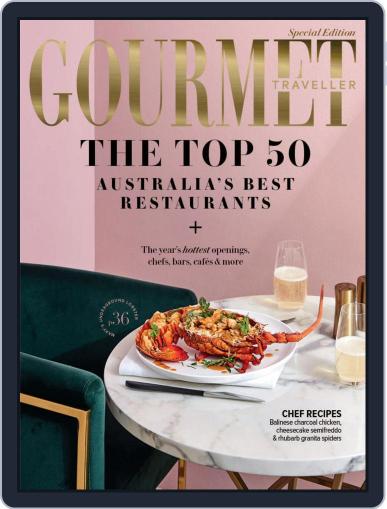 Gourmet Traveller September 1st, 2019 Digital Back Issue Cover