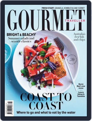 Gourmet Traveller January 1st, 2019 Digital Back Issue Cover