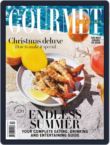 Gourmet Traveller December 1st, 2018 Digital Back Issue Cover