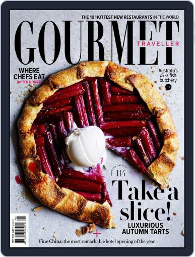 Gourmet Traveller May 1st, 2018 Digital Back Issue Cover