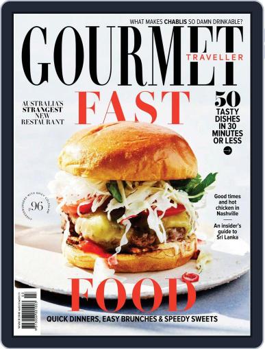 Gourmet Traveller March 1st, 2018 Digital Back Issue Cover