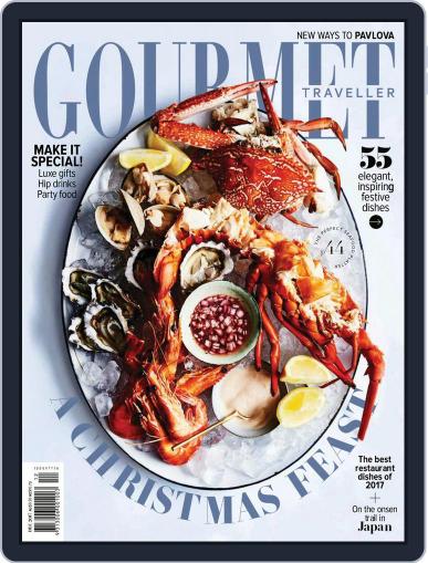 Gourmet Traveller December 1st, 2017 Digital Back Issue Cover