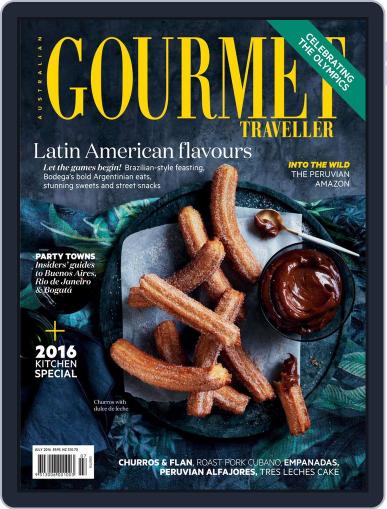 Gourmet Traveller June 22nd, 2016 Digital Back Issue Cover
