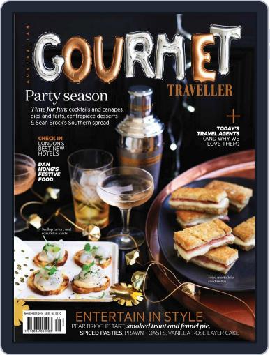 Gourmet Traveller October 26th, 2014 Digital Back Issue Cover