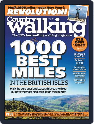 Country Walking February 1st, 2019 Digital Back Issue Cover