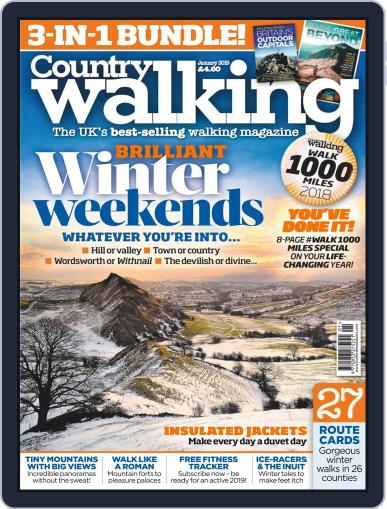 Country Walking January 1st, 2019 Digital Back Issue Cover