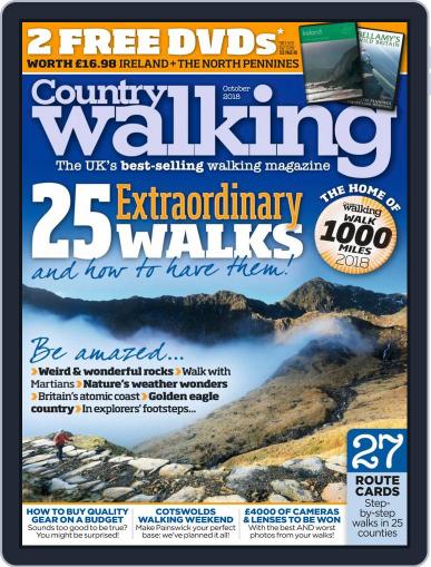 Country Walking October 1st, 2018 Digital Back Issue Cover