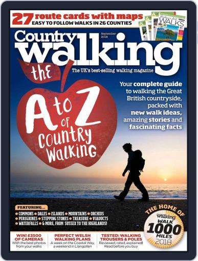 Country Walking September 1st, 2018 Digital Back Issue Cover