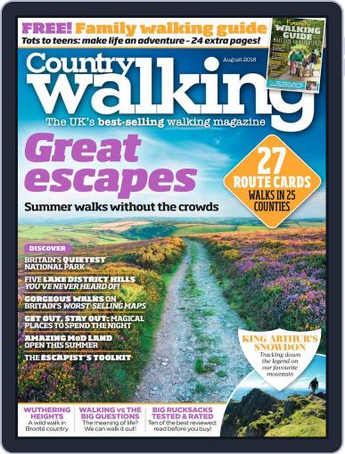 Country Walking August 1st, 2018 Digital Back Issue Cover