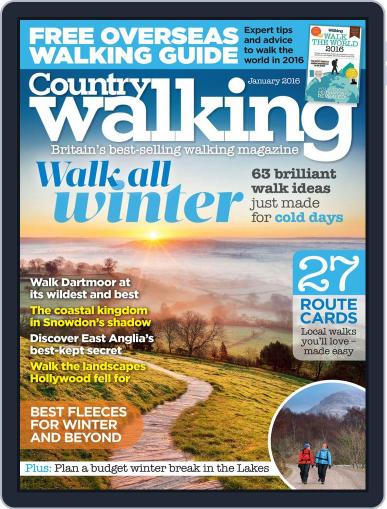 Country Walking January 1st, 2016 Digital Back Issue Cover