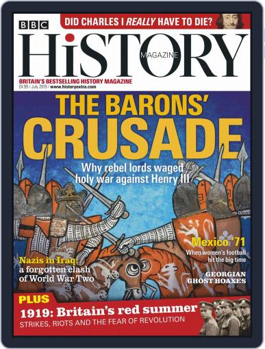 Bbc History July 1st, 2019 Digital Back Issue Cover