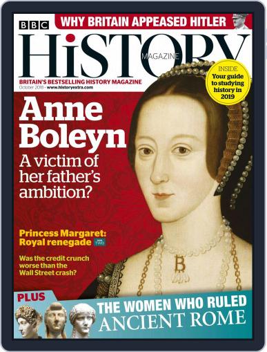 Bbc History October 1st, 2018 Digital Back Issue Cover