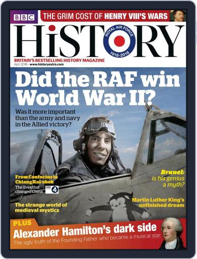 Bbc History April 1st, 2018 Digital Back Issue Cover
