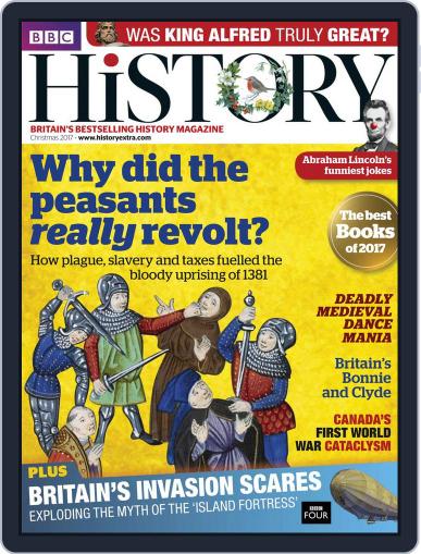 Bbc History December 15th, 2017 Digital Back Issue Cover
