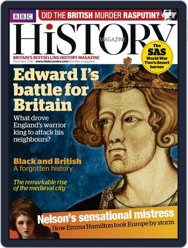 Bbc History December 1st, 2016 Digital Back Issue Cover