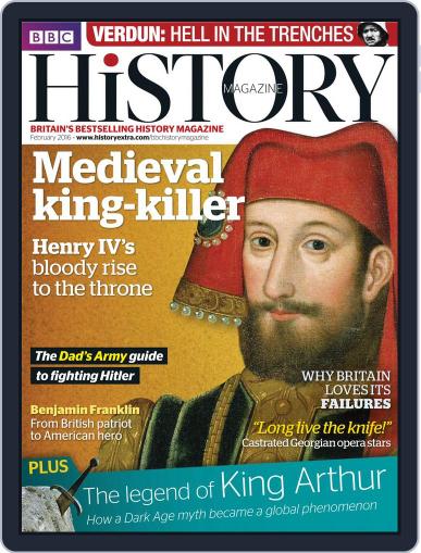 Bbc History February 1st, 2016 Digital Back Issue Cover