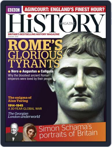 Bbc History October 1st, 2015 Digital Back Issue Cover