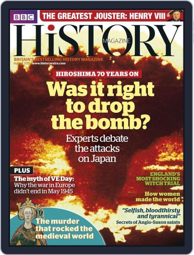 Bbc History July 15th, 2015 Digital Back Issue Cover