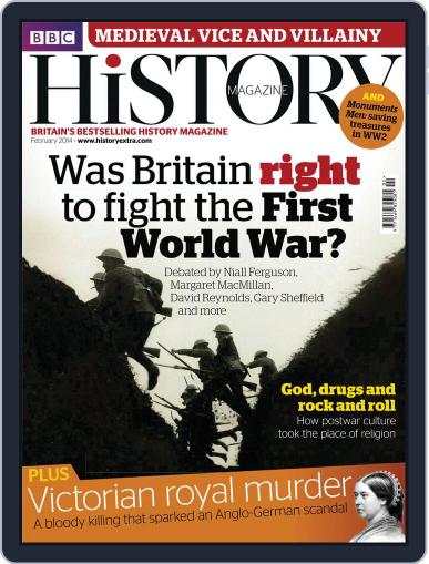 Bbc History January 30th, 2014 Digital Back Issue Cover