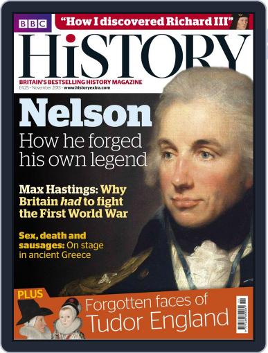 Bbc History October 9th, 2013 Digital Back Issue Cover
