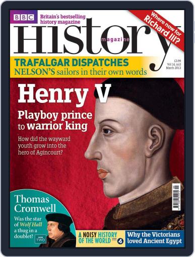 Bbc History February 27th, 2013 Digital Back Issue Cover