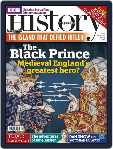 Bbc History January 9th, 2013 Digital Back Issue Cover